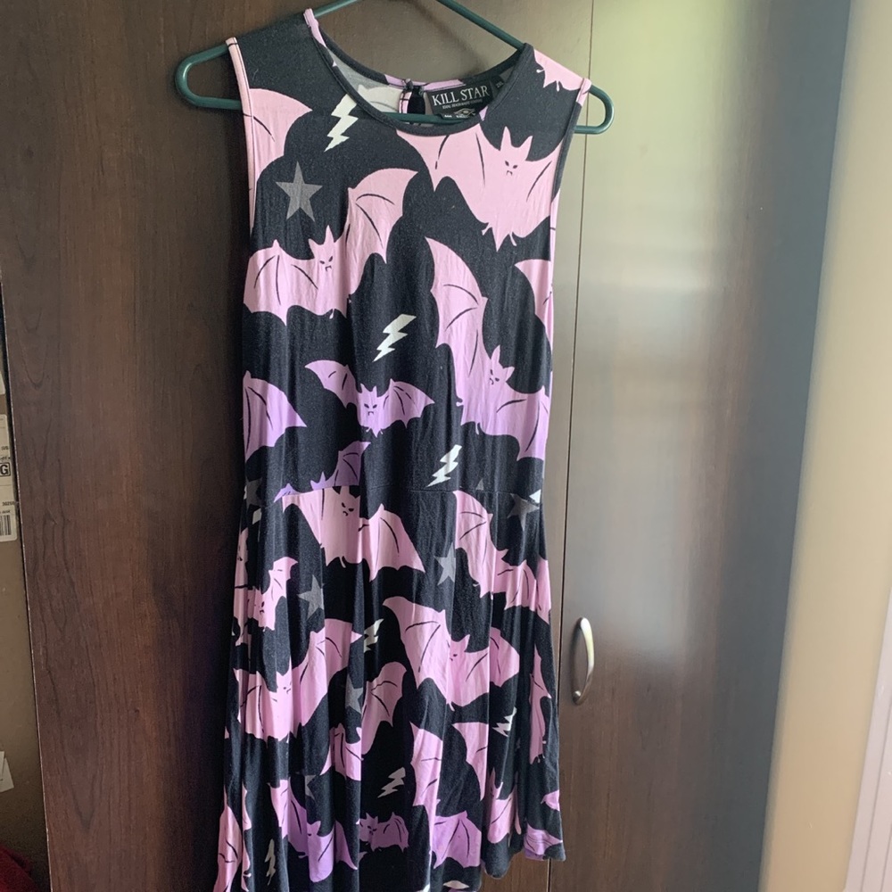 RARE killstar ombré bats dress pastel goth - Picture 1 of 4